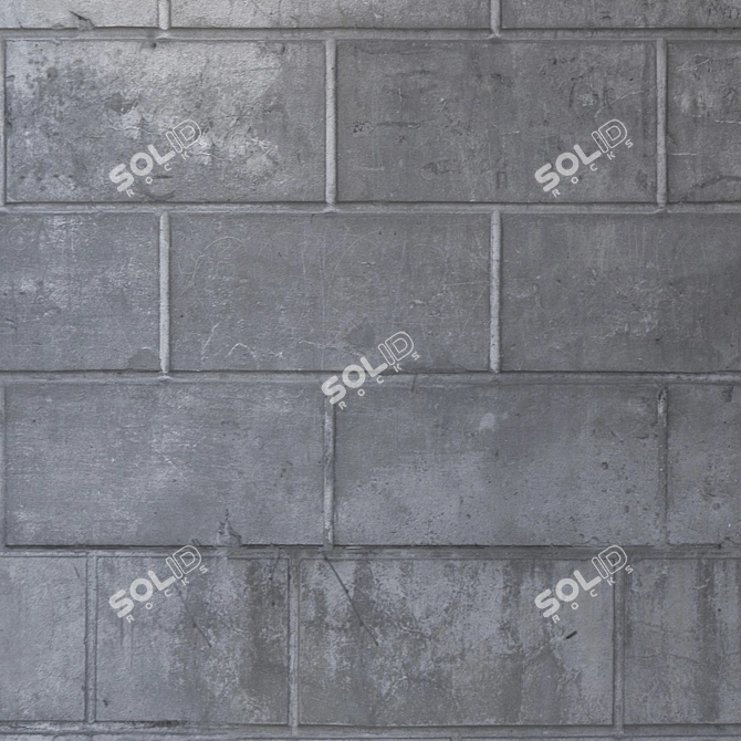 Seamless 4K Plaster Texture 3D model image 3