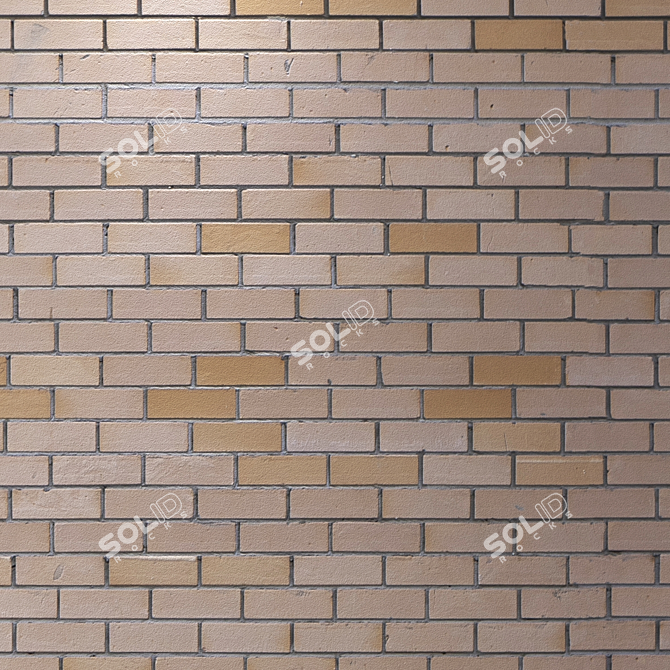 Seamless 4K Brick Texture 3D model image 3