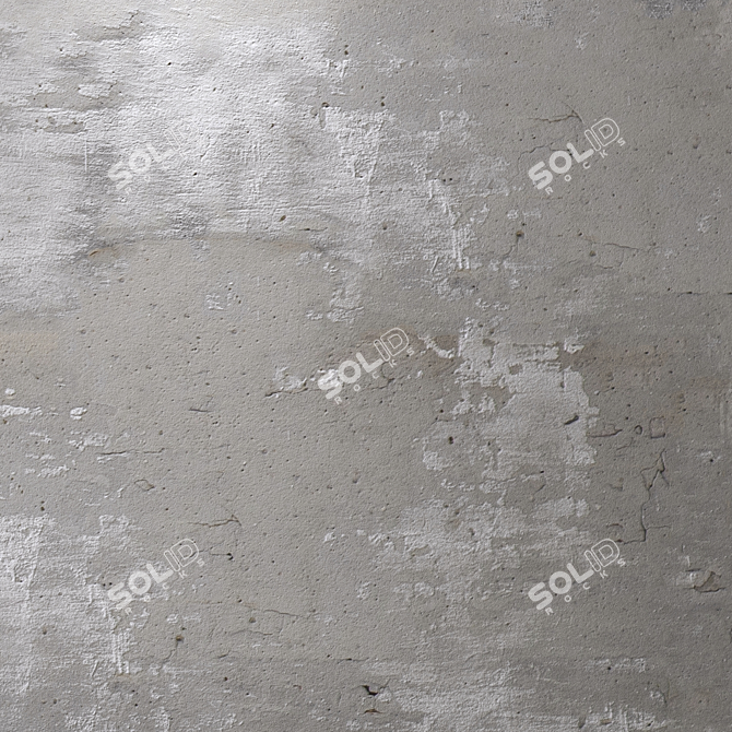 Title: Seamless Concrete Wall Texture 3D model image 3