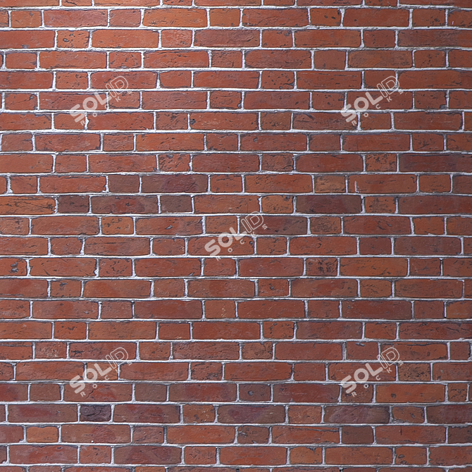 Title: Seamless 4K Brick Texture 3D model image 3