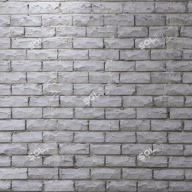 Seamless 4K Masonry Texture 3D model image 3