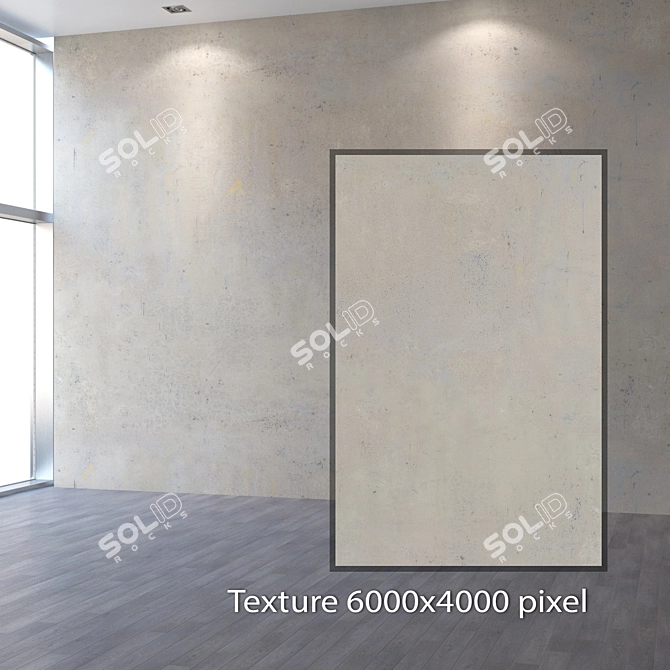 Seamless Texture: 4K Plaster 3D model image 2