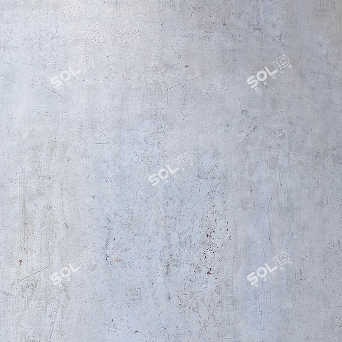 Seamless Concrete Wall Texture 3D model image 3