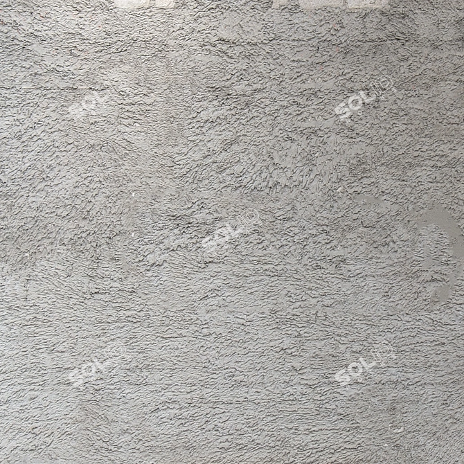 Seamless Coarse Plaster Texture- 4K 3D model image 3