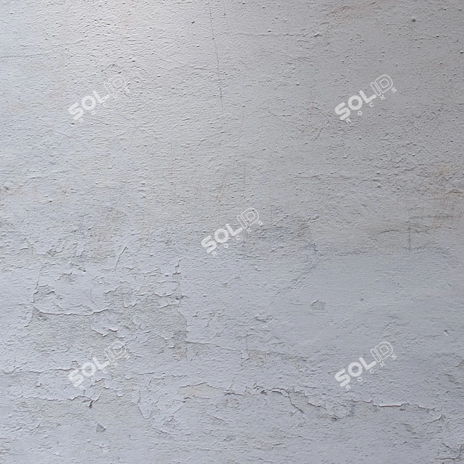 Seamless Plaster Texture 4K 3D model image 3