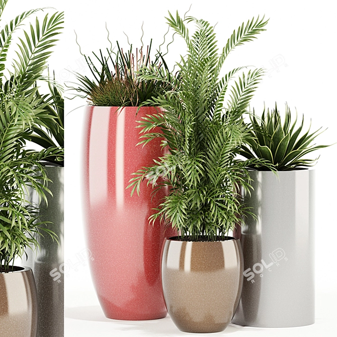 100 Awesomeplanters Collection 3D model image 1