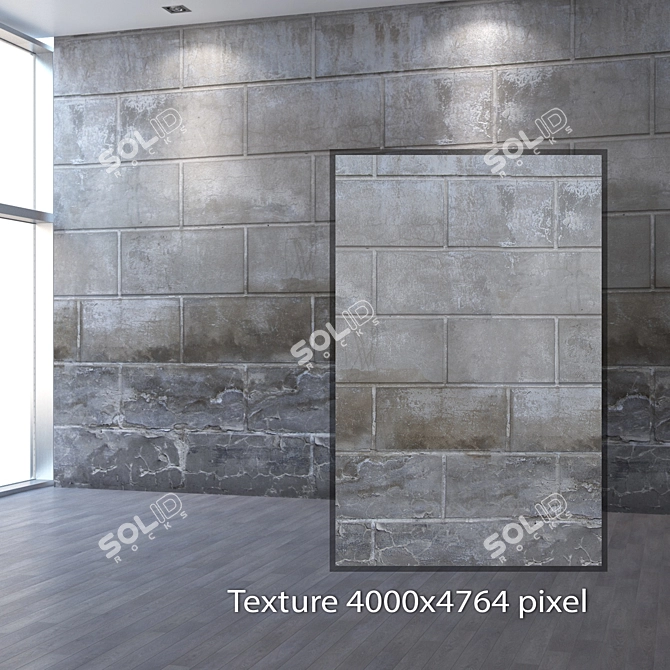 Title: Seamless 4K Masonry Texture 3D model image 2