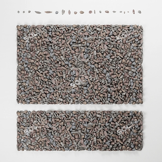 Rock Road: Triangles, 3D Max Compatible 3D model image 2