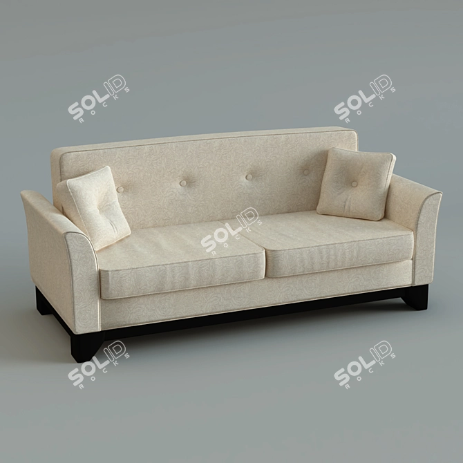 ComfortPlus Sofa 3D model image 1