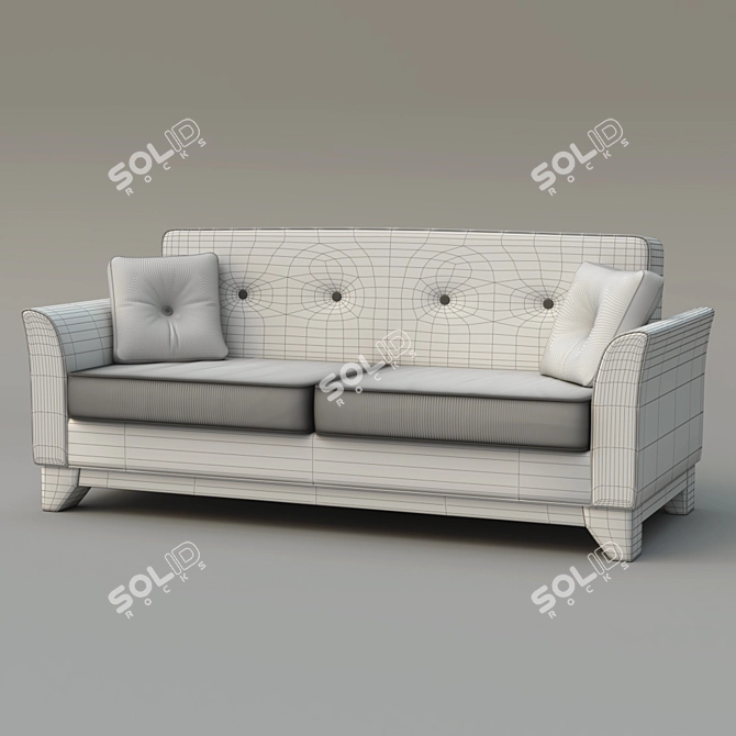 ComfortPlus Sofa 3D model image 3