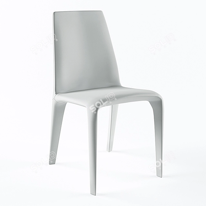 Modern Alanda Chair by Bonaldo 3D model image 1
