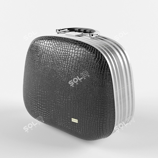 Sleek HP802M Hair Styling Case 3D model image 1