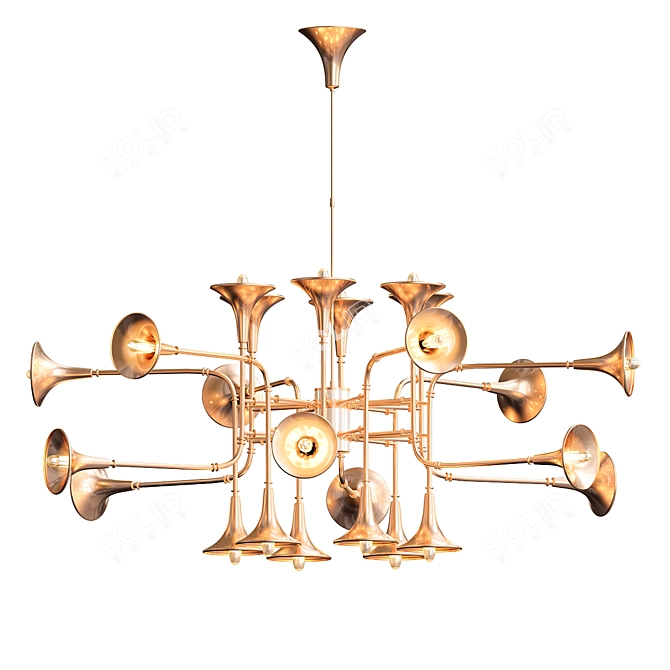 BOTTI: Timeless Elegance in Lighting 3D model image 1