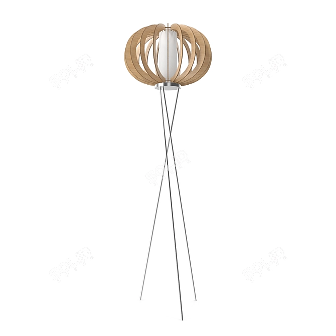 Stellato 1: Floor Lamp with Scabbard 3D model image 1