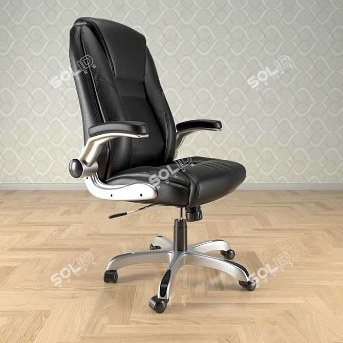 ErgoMesh Office Chair 3D model image 2