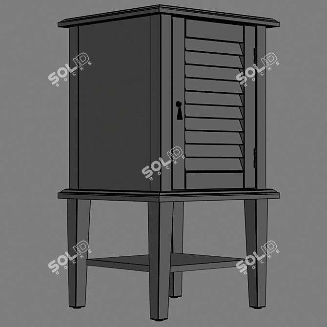 Modern Storage Solution 3D model image 3