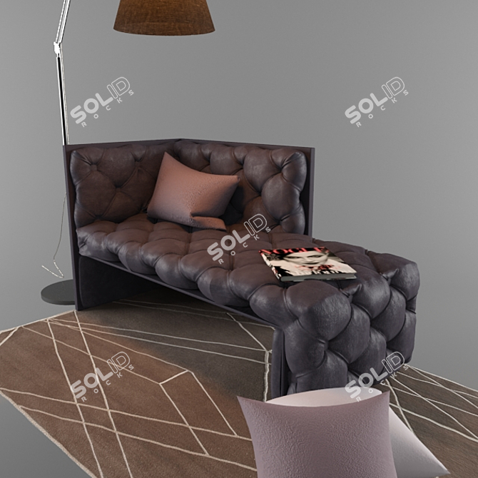 Versatile Upholstered Furniture 3D model image 3