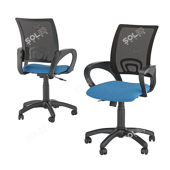 Modern NETWORK GTP Chair 3D model image 1