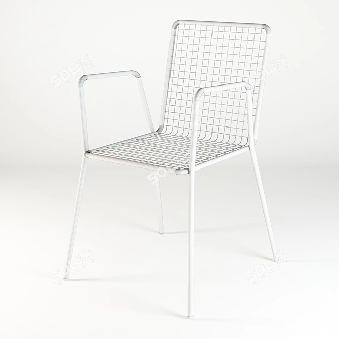 Bloomingville Wire Chair 3D model image 2