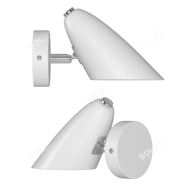 Freya Aida Wall Sconce 3D model image 2