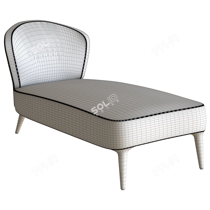 Modern Luxury Minotti Aston Chaise 3D model image 3