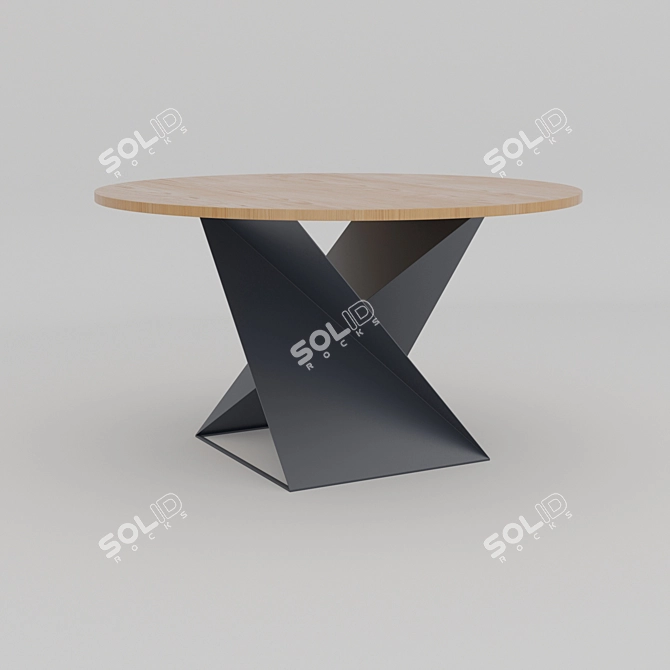 Modern Natisa Cube Table 3D model image 1