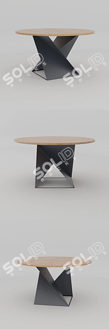 Modern Natisa Cube Table 3D model image 2