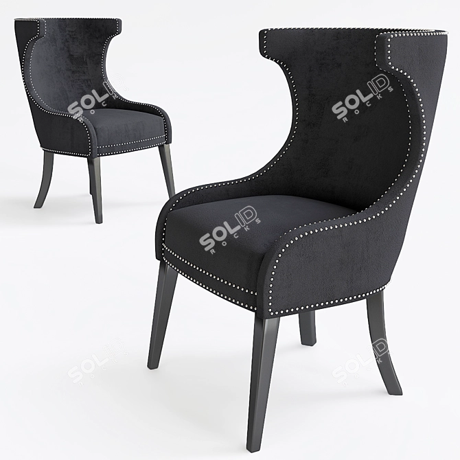 Elegant Eichholtz Elson Chair 3D model image 1