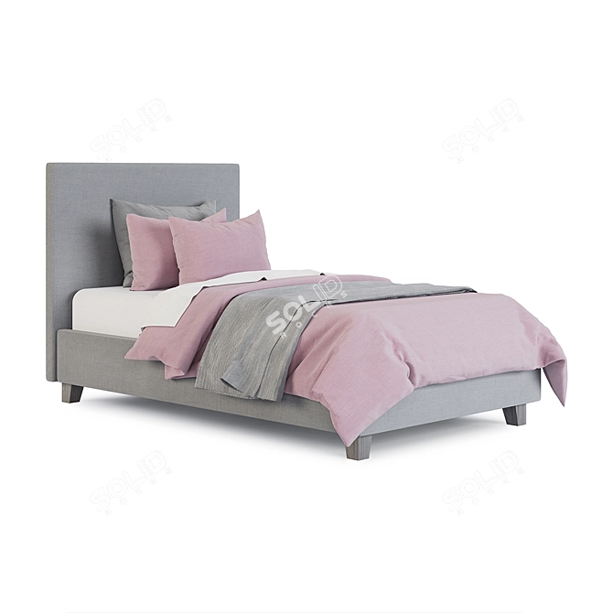 ComfyDream Baby Bed 3D model image 1