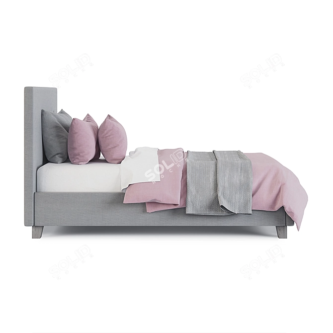 ComfyDream Baby Bed 3D model image 2