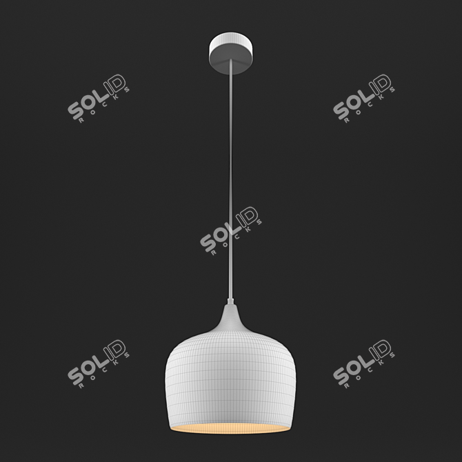 Modern Italux Britta Ceiling Lamp 3D model image 2