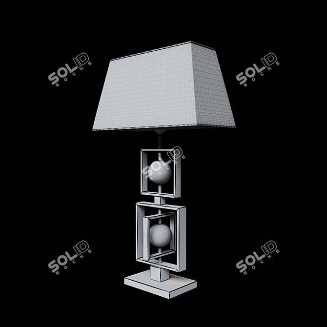 Elegant Eichholtz Avola Table Lamp 3D model image 2