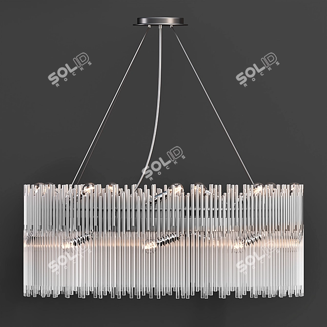 Astoria 80x80х33: Elegant Chandelier by Dantone 3D model image 5