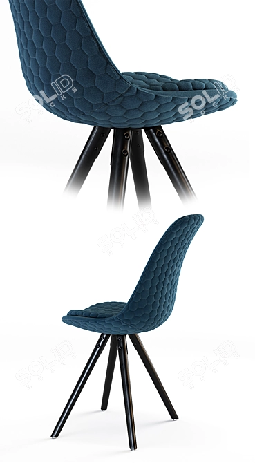 LaForma Julia CC0224CWQ26 - Lars Cowboy Chair 3D model image 2