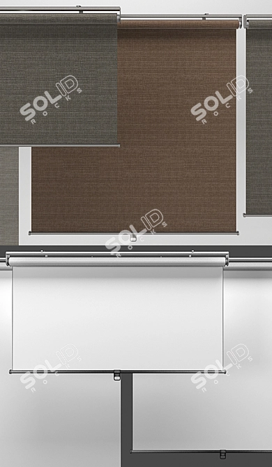 Adjustable Roller Blinds - IKEA 3D model image 3