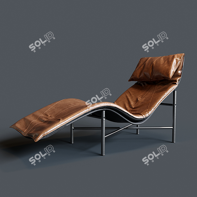 Tord Bjorklund Skye Lounge Chair: Sleek and Comfortable 3D model image 1