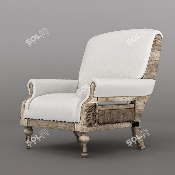 Modern Deconstructed Seating 57540016 3D model image 1