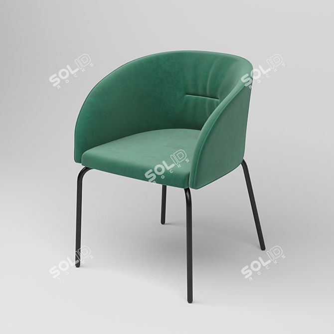 Connubia Rosie Soft Chair 3D model image 1