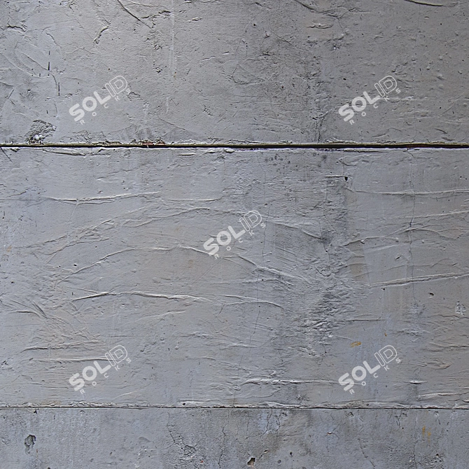 Seamless Concrete Wall Texture 3D model image 3