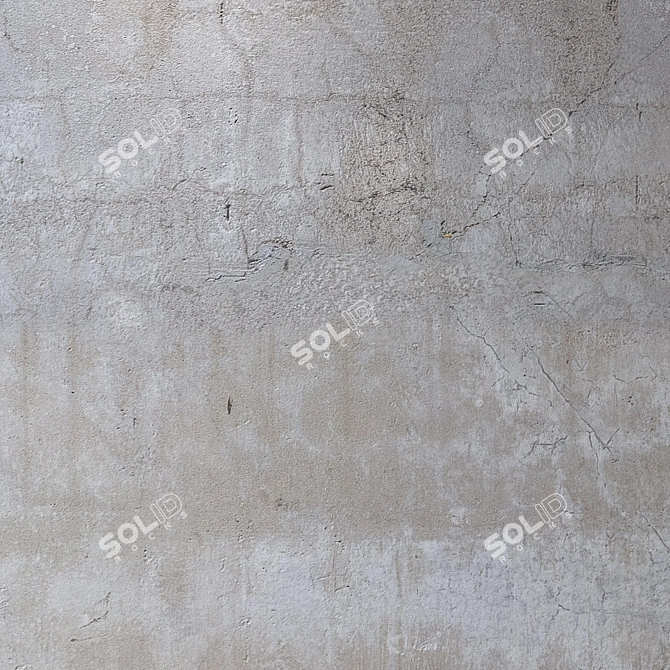 Seamless Concrete Texture: 4K Resolution 3D model image 3