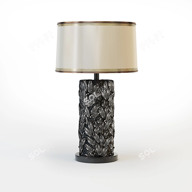 Buisson Artisan Lamp: Handcrafted Elegance 3D model image 2