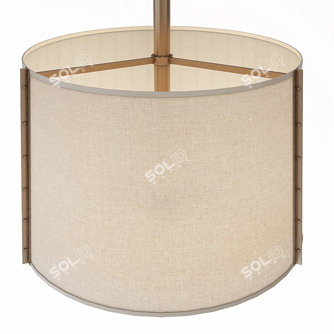 Bari Pendant Lamp: Elegant, Versatile Lighting 3D model image 2