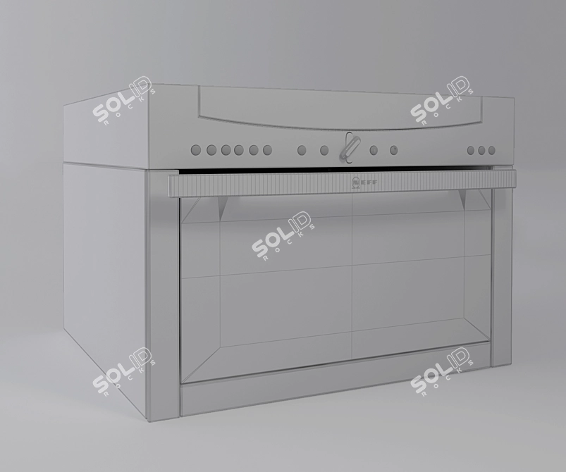 QuickHeat Microwave 3D model image 2