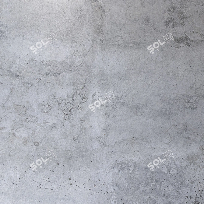 Seamless Concrete Wall Texture 3D model image 3