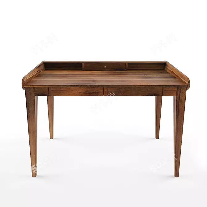 Authentico Lady's Table: Stylish and Functional 3D model image 1