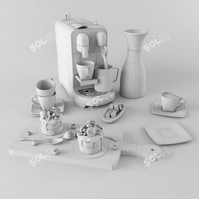 Nespresso Creatista Uno: Perfect Espresso in Seconds 3D model image 3