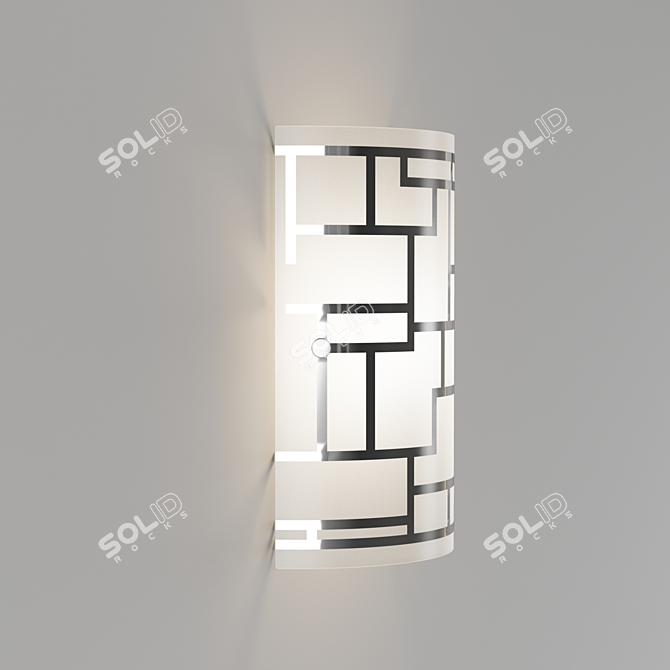 Sleek Bayman Sculpture: 25.5 cm Height 3D model image 2