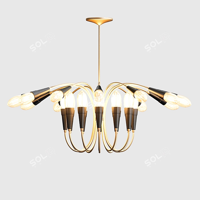 Luxury Delight suspension by Covet Lounge 3D model image 1