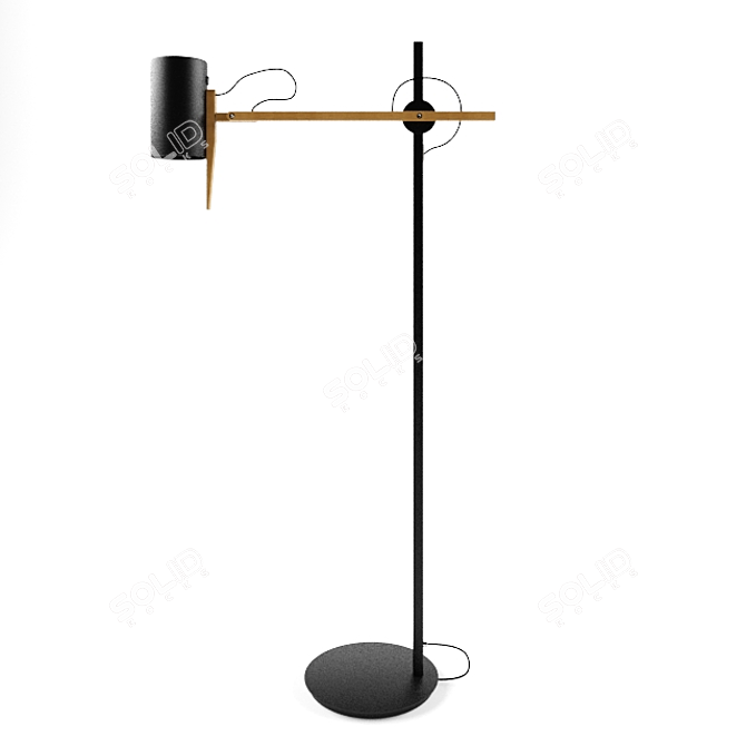 Modern Scantling Lamp Collection 3D model image 3