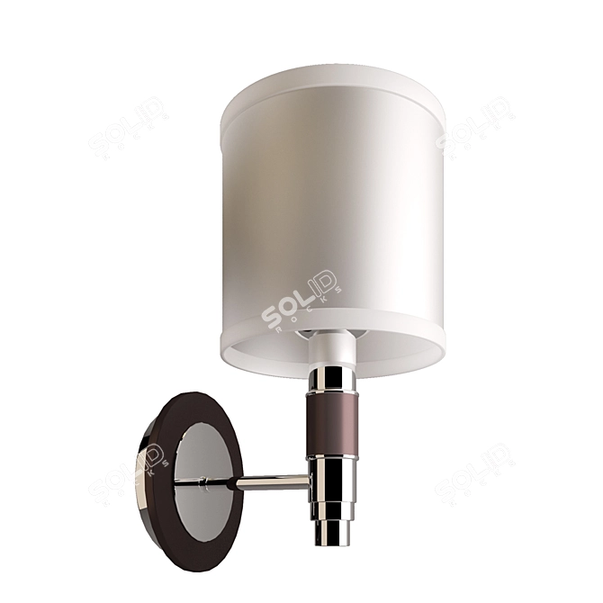 Contemporary Circolo Sconce 3D model image 1